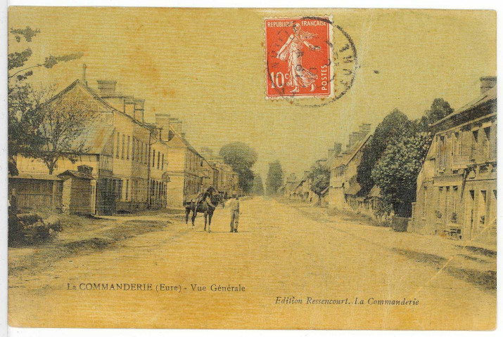 Sainte-Colombe-la-Campagne. La Commanderie - Vue Générale.