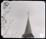 Église de Saint-Vincent-du-Boulay (Eure), clocher.