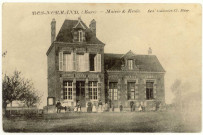 Bosnormand. Mairie et Ecole.