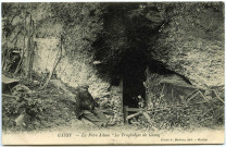 Gasny. Le Père Adam "Le Troglodyte de Gasny".