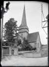 Vue d'ensemble de l'église de Ry (Seine-Maritime).