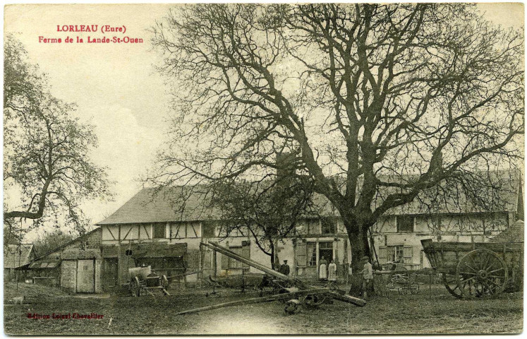 Lorleau. Ferme de la Lande-St-Ouen.