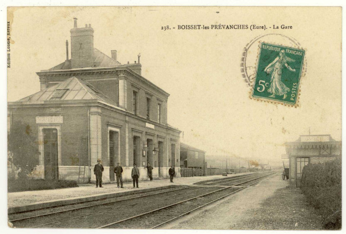 Boisset-les-Prévanches. La Gare.