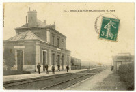 Boisset-les-Prévanches. La Gare.