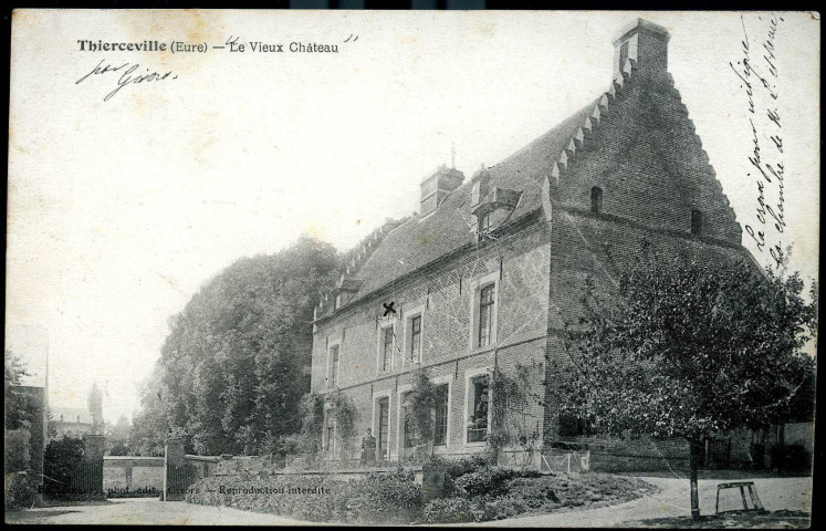 Bazincourt-sur-Epte. Thierceville - Le Vieux Château.