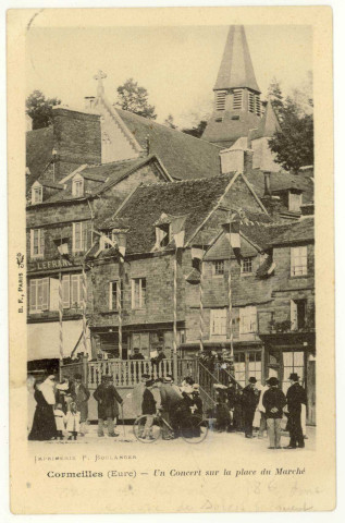 Cormeilles. Un concert sur la Place du Marché.
