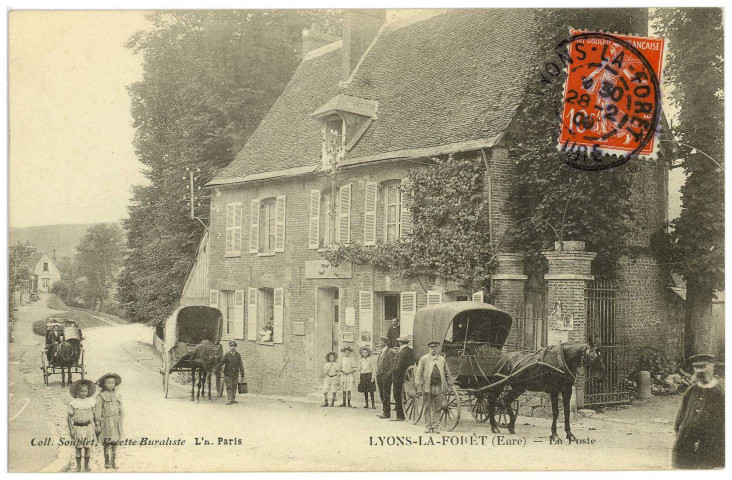 Lyons-la-Forêt. La Poste.