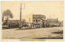 Heudebouville. Le Monument.