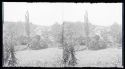 Campagne et chaumières normandes de Rosay-sur-Lieure (Eure).