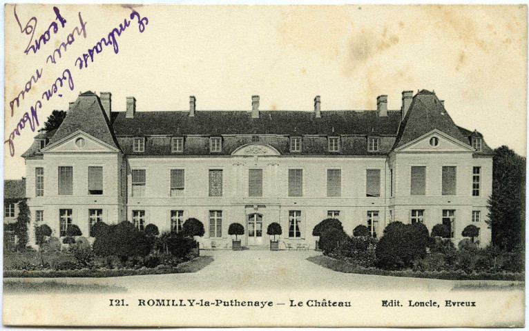 Romilly-la-Puthenaye. Le Château.