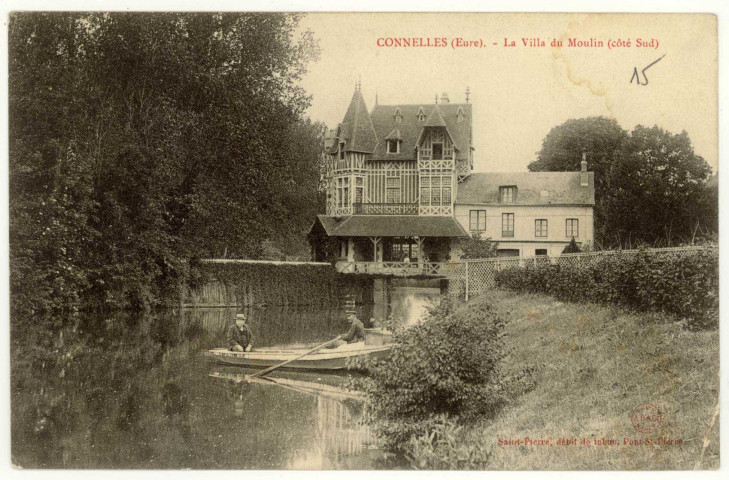 Connelles. La Villa du Moulin (côté Sud).