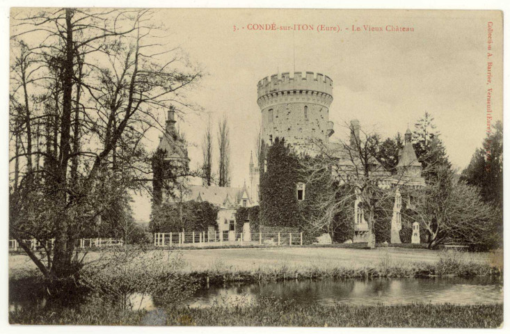 Condé-sur-Iton. Le Vieux Château.