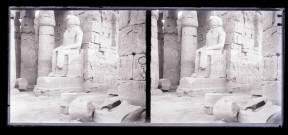 Vestiges de temple égyptien.