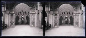 Intérieur d'une mosquée.