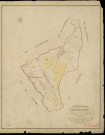Amfreville-sur-Iton. Tableau d'assemblage _ du Plan Parcellaire de la Commune d'Amfreville-sur-Iton _ Canton de Louviers - Louviers - Eure. _ Terminé sur le Terrain en 1823, sous l'administration de M. Le Vicomte Raymond Delaître, Préfet _ M. Hardy, Maire _ sous la Direction de M. Boullenger, Directeur des Contributions directes _ M. Hautier, Géomètre en Chef. _ Par M. Pilfert, Géomètre de 1re classe.