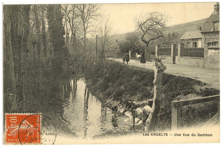 Andelys (Les). Une Vue du Gambon.