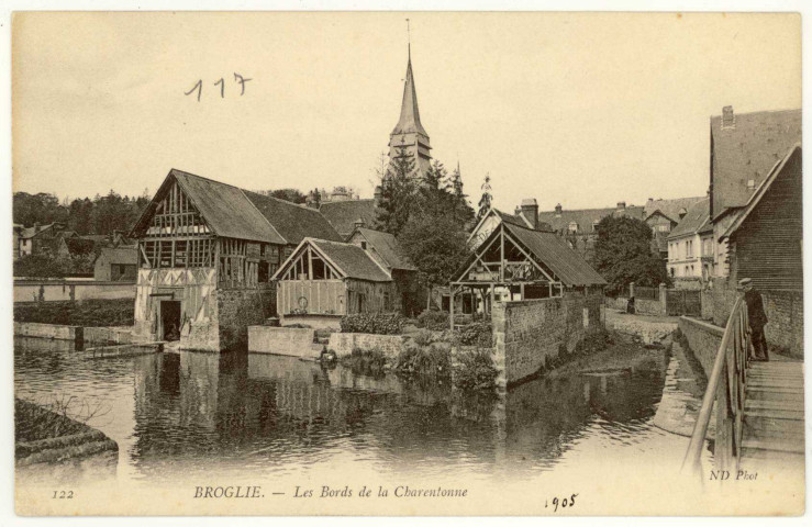 Broglie. Les Bords de la Charentonne.