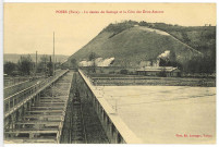 Poses. Le dessus du Barrage et la Côte des Deux-Amants.