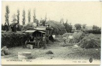 Divers. La Normandie. - Battage.