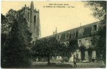 Bec-Hellouin (Le). Le Château de l'Abbatiale. - La Tour.