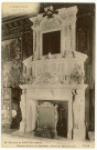 Alizay. Château de Rouville, intérieur, cheminée monumentale.