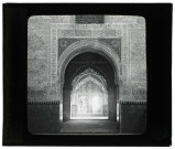 Palais de l'Alhambra à Grenade (Espagne), mirador intérieur.
