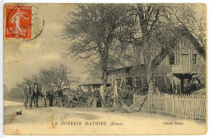 Poterie-Mathieu (La). La Poterie Mathieu (Eure).