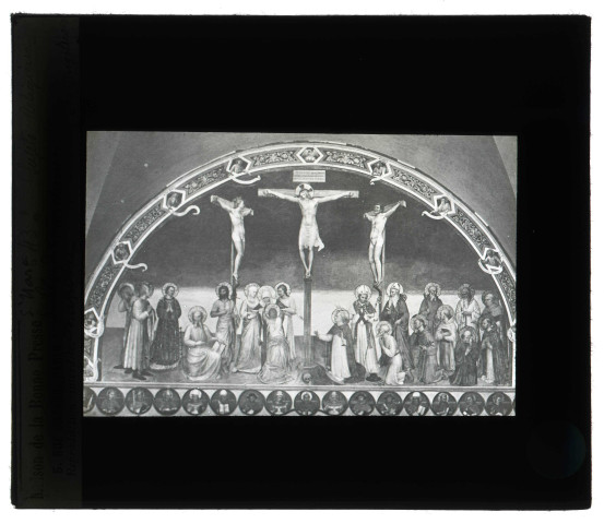 Salle du chapitre de l'église Saint-Marc de Venise (Italie), « le crucifiement ».