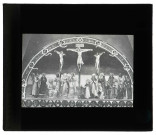 Salle du chapitre de l'église Saint-Marc de Venise (Italie), « le crucifiement ».