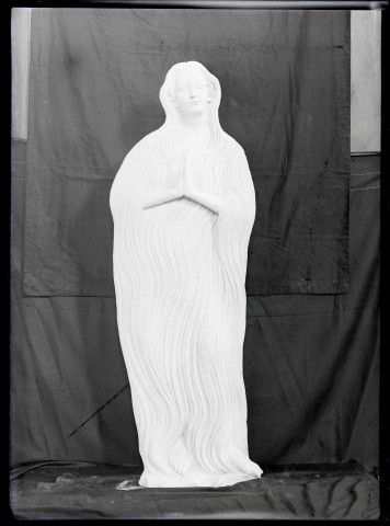 Statue de Sainte-Marie-Madeleine de l'église d'Écouis (Eure).