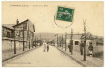 Cormeilles. Avenue de la Gare.