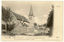 Brestot. L'Eglise (XIIe siècle)- La Confrérie de Saint-Jean Baptiste fut érigée dans cette paroisse en 1540.