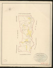 Saint-Denis-d'Augerons. Tableau d'assemblage du Plan Parcellaire de la Commune de Saint-Denis-d'Augeron. _ Canton de Broglie - Bernay - Eure. _ Terminé sur le terrain le 29 mai 1831, sous l'administration de M. Passy, Préfet - M. Debarrey, Maire et sous la direction de M. Marel, Directeur des Contributions directes. _ M. Le Fébure, Géomètre en Chef. _ Par M. Lefroid, Géomètre de 1re classe