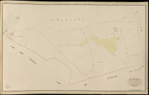 Mandres. Section C _ des hautes et basses bruyères _ 3e et dernière Feuille