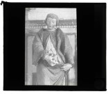 Église d'Authouillet (Eure), statue de Saint-Mamers.