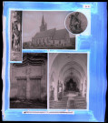 "Églises rurales du département de l'Eure" du chanoine Bonnenfant tome I, planche VI Amfreville-sous-les-Monts (Eure) et Appeville-Annebault (Eure).