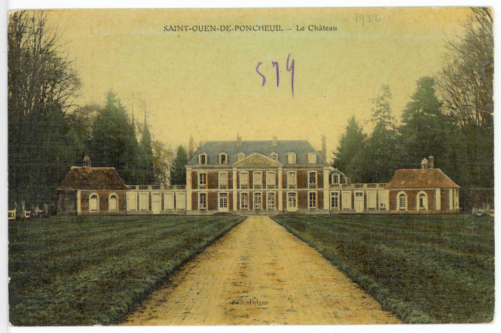 Saint-Ouen-de-Pontcheuil. Le Château.
