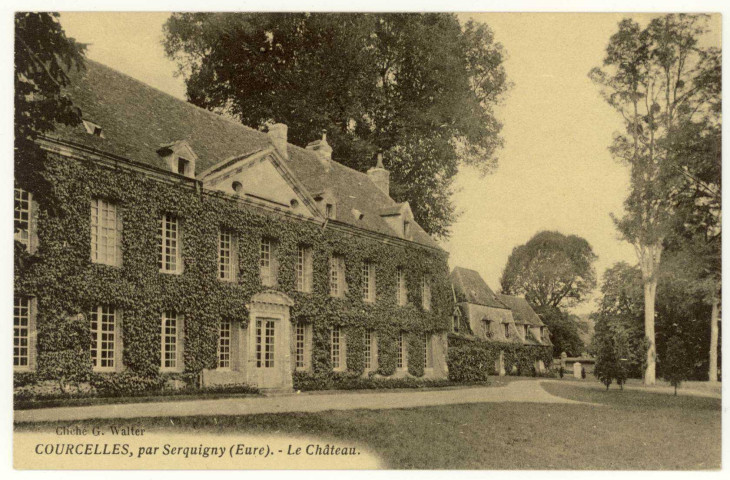 Fontaine-l'Abbé. Le Château - Courcelles par Serquigny.