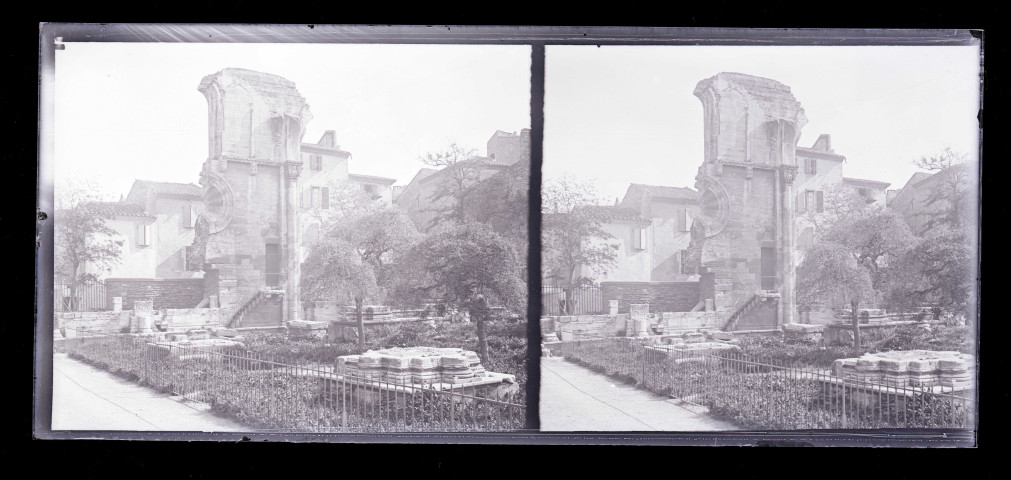 Ruines et vestiges romains à Rome (Italie).