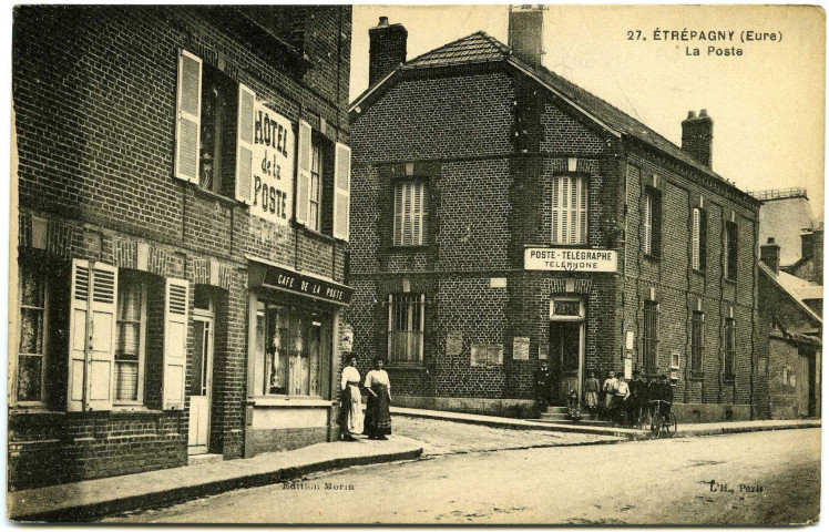 Etrépagny. La Poste.