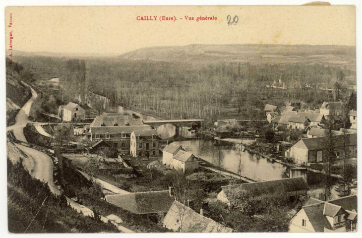 Cailly-sur-Eure. Vue Générale.