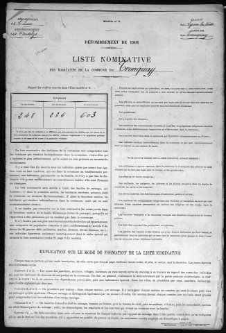 TRONQUAY(LE) 1901