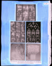 "Églises rurales du département de l'Eure" du chanoine Bonnenfant tome II, planche CXIX Saint-Georges-du-Mesnil (Eure), Saint-Georges-Motel (Eure) et Saint-Germain-la-Campagne (Eure).