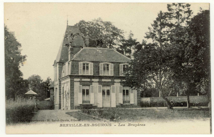 Berville-en-Roumois. Les Bruyères.