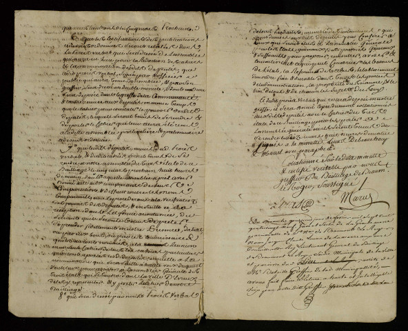 Ordonnance du lieutenant général de Beaumont.