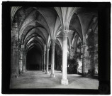 Abbaye du Mont-Saint-Michel (Manche), salle des hôtes.