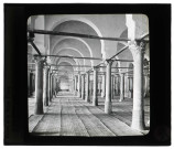 Grande mosquée de Kairouan (Tunisie), intérieur.