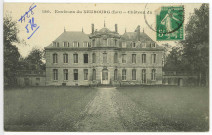 Tremblay-Omonville (Le). Château du Tremblay.