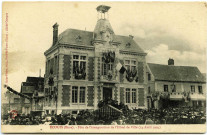 Ecouis. Fête de l'inauguration de l'Hôtel de Ville (24 Avril 1904).