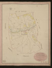 Saint-Denis-le-Ferment. Tableau d'assemblage du Plan Parcellaire de la Commune de Saint-Denis-le-Ferment. _ Canton de Gisors - Andelys - Eure. _ Terminé sur le terrain le 9 septembre 1840, sous l'administration de M. de Monicault, Préfet - M. Routier, Maire et sous la direction de M. Garnier, Directeur des Contributions directes. _ M. Le Fébure, Géomètre en Chef. _ Par M. Lefebvre, Géomètre de 1re classe
